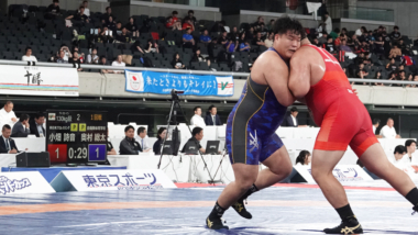 シニア世界選手権までテスト実施を継続…男子グレコローマンの1－1終了時