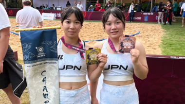 小島怜紗（群馬・前橋育英高）が優勝、田中結（JWA／東京・帝京高）は3位…2025年アジア・ビーチ選手権