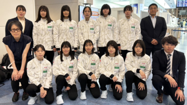 6.23～26U17アジア選手権（ベトナム）に出場する女子チームが出発