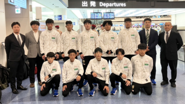 6.23～26U17アジア選手権（ベトナム）に出場する男子グレコローマン・チームが出発
