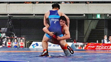 全日本＆アジア王者の吉田アラシ（日大）が勝ち上がり、リボウィッツ和青（東京・自由ヶ丘学園高）と対戦へ…2025年明治杯全日本選抜選手権・第1日