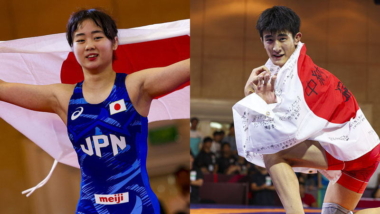 内田菜楓（JWA／東京・帝京高）中納京介（埼玉・花咲徳栄高）が優勝…2025年U17アジア選手権・第3日（女子・男子フリースタイル）