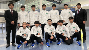 6.23～26U17アジア選手権（ベトナム）に出場する男子フリースタイル・チームが出発