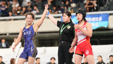 村山春菜（自衛隊）が清岡もえ（育英大）に連勝、世界選手権出場へ…2025年明治杯全日本選抜選手権・第3日（1）