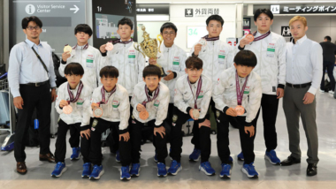 U15アジア選手権（キルギス）出場の男子フリースタイル・チームが帰国