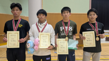【写真集】2025年全日本社会人選手権・表彰式（男子グレコローマン）