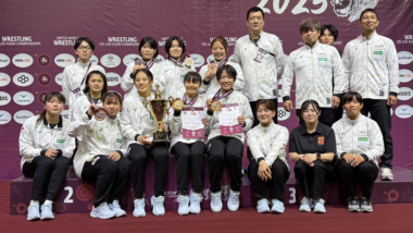 U20アジア選手権（キルギス）出場の女子チームが帰国