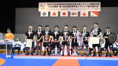 【写真集】2025年インターハイ学校対抗戦・表彰式