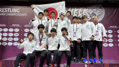 《速報》長谷川蓮（四日市ジュニア）大山塁児（佐賀・鳥栖クラブ）が銅メダル…2025年U15アジア選手権・第1日（男子グレコローマン）