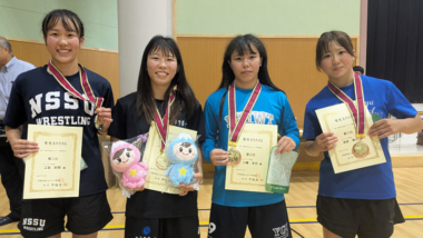【写真集】2025年全日本社会人選手権・表彰式（女子）