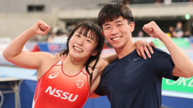 【2025年全日本選抜選手権・特集】父の夢を実現！ 兄のレスリング人生最後の年に、兄妹で世界選手権へ…尾西大河（早大）＆桜（日体大）