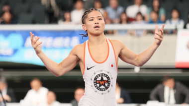 2025年世界選手権代表／男子フリースタイル57kg級・坂本輪（CWC）
