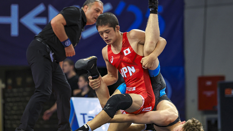 レスリング日本代表 MEDALIST】 フリースタイル86kg🥉 髙橋夢大（三恵海運） 2024年