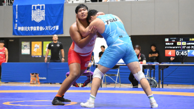 バトバヤル・ナムバルダグワ（育英大）が3年連続優勝と両スタイル制覇…2025年全日本学生選手権・最終日（男子フリースタイル）
