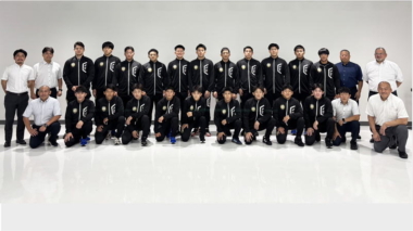男子高校選抜チームが韓国へ向けて出発…2025年日韓高校交歓競技会