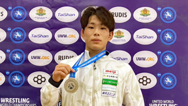 内田怜児（山梨学院大）は銀メダル…2025年U20世界選手権・第3日（1）