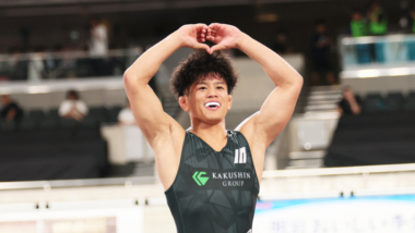 2025年世界選手権代表／男子フリースタイル65kg級・清岡幸大郎（カクシングループ）