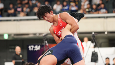 2025年世界選手権代表／男子フリースタイル79kg級・神谷龍之介（日体大）