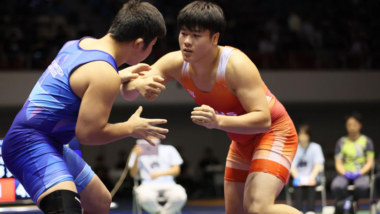 【写真集】2025年全国高校生グレコローマン選手権／決勝（後半実施階級）