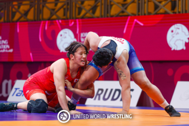 2025年世界選手権代表／女子76kg級・山本和佳（東新住建）