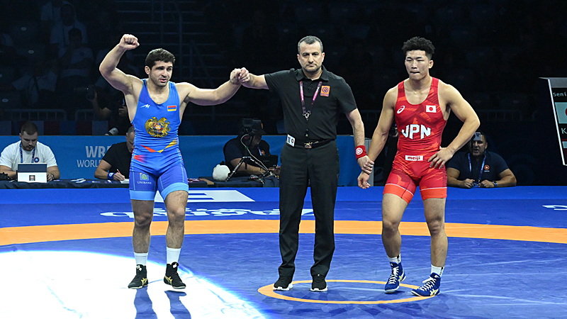 レスリング日本代表 GOLD MEDAL MATCH】 GR82 岡嶋 勇也（警視庁第六機動隊） vs