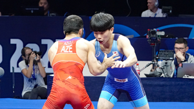 2025年世界選手権代表／男子グレコローマン55kg級・尾西大河（早大）