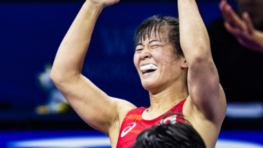 【写真集】2025年世界選手権/女子53kg級・村山春菜(自衛隊)-1回戦~準決勝