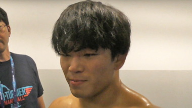 【インタビュー動画】2025年世界選手権／初優勝の青柳善の輔（クリナップ＝男子フリースタイル70kg級）