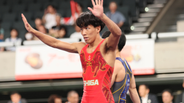 2025年世界選手権代表／男子グレコローマン60kg級・稲葉海人（滋賀県スポーツ協会）
