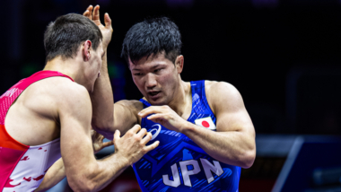 【写真集】2025年世界選手権/男子グレコローマン72kg級・成國大志(筒井メディカルグループ)