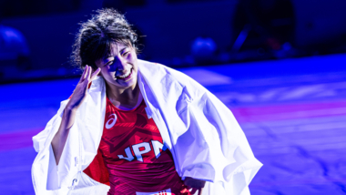 【2025年世界選手権・特集】ザグレブに季節外れの桜が咲いた！ 尾西桜（日体大＝女子59kg級）が3世代目の世界一