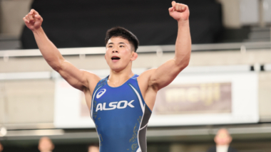 2025年世界選手権代表／男子グレコローマン67kg級・曽我部京太郎（ALSOK）