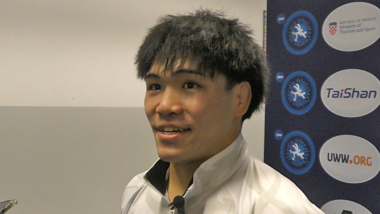 【インタビュー動画】2025年世界選手権／初優勝の髙橋海大（日体大）