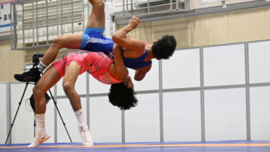 2025年国民スポーツ大会・第3日（男子グレコローマン）