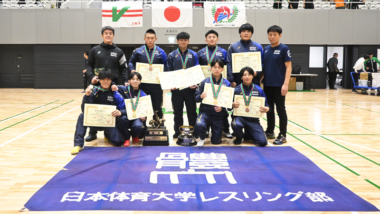 【2025年全日本大学グレコローマン選手権・特集】王座奪還！ だが、一強独占ではなく、複数大学による覇権争いを熱望する日体大・松本慎吾監督