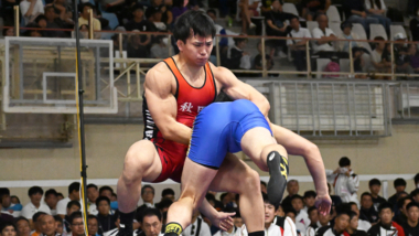 【写真集】2025年国民スポーツ大会／決勝（成年男子グレコローマン）