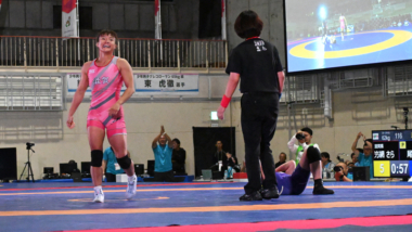 【2025年国民スポーツ大会・特集】1－8から逆転フォール勝ち、屶網さら（滋賀・KeePer技研）が地元の声援にこたえる！