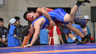 【写真集】2025年国民スポーツ大会／決勝（少年男子グレコローマン）