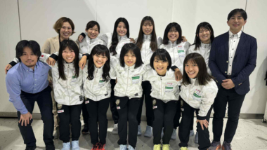 10.20～27U23世界選手権（セルビア）出場の女子チームが出発