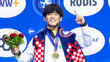 青柳善の輔（クリナップ）が1位、「レスラー・オブ・ザ・イヤー」が濃厚…2025年UWWランキング／男子フリースタイル