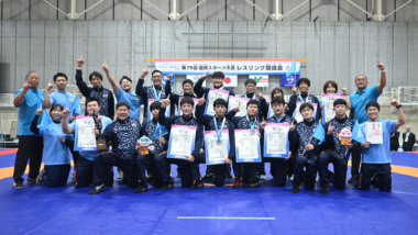 【写真集】2025年国民スポーツ大会/総合優勝・滋賀県(集合・胴上げ)