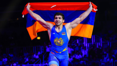 【2025年世界選手権・レビュー（26）】男子グレコローマン77kg級／優勝選手・表彰式・闘いのあと