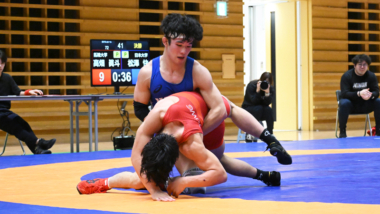 【写真集】2025年東日本学生選手権（秋季）新人戦／男子グレコローマン・決勝