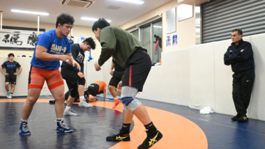 【特集】大学の垣根を越えた合同練習で実力アップへ…大学レスリング界に戦国時代の予感！