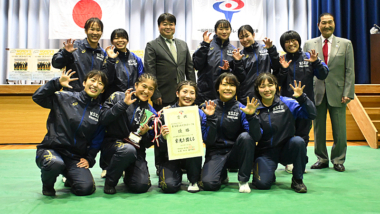 【写真集】2025年東日本大学女子リーグ戦STIカップ／表彰式（団体・個人）