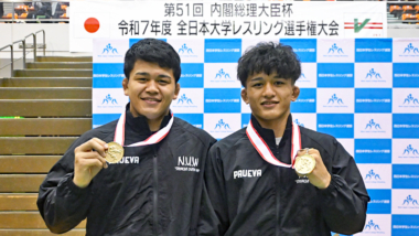 【記録】吉田アラシ（日大）は大会史上10人目の4連覇…全日本大学選手権