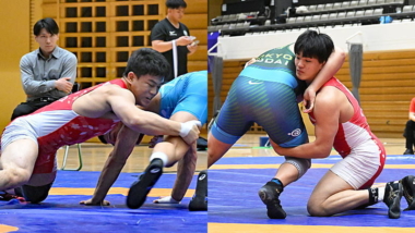 3季連続優勝の山口叶太と淺野稜悟を含め中大が5階級で優勝…2025年東日本学生選手権（秋季）新人戦・男子フリースタイル