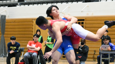 【2025年東日本学生選手権（秋季）・特集】世界3位の同期に追いつけ！…男子グレコローマン87kg級・小玉龍舞（神奈川大）