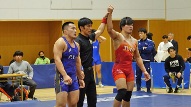高谷惣亮（拓大職）が男子フリースタイル92kg級で優勝…2025年全国社会人オープン選手権・個人戦