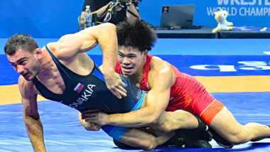 「自分の持ち味の攻めるを出し切って優勝したい」…男子フリースタイル74kg級・髙橋海大（日体大）